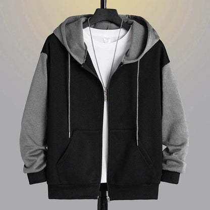 Zipper Hoodie Cardigan Men's Sports And Leisure Jacket - www.Shopthatapp.com