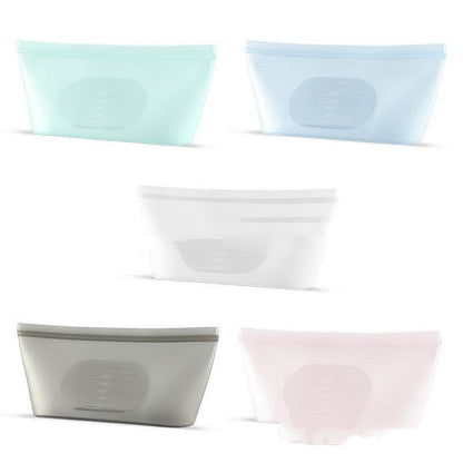 Silicone Refrigerator Food Storage Vacuum Seal Bag - www.Shopthatapp.com