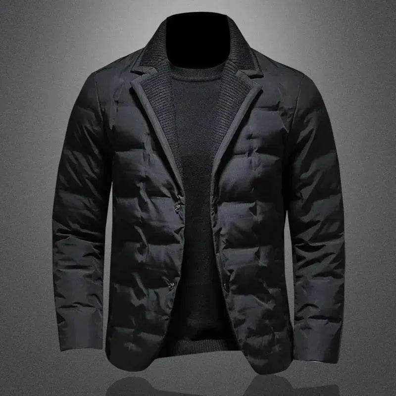 Winter Down Jacket Thick Warm Rain Jacket Men - www.Shopthatapp.com