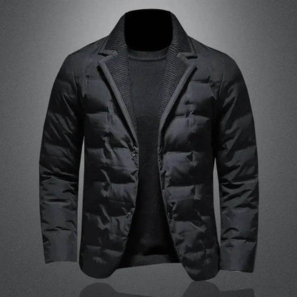 Winter Down Jacket Thick Warm Rain Jacket Men - www.Shopthatapp.com