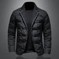 Winter Down Jacket Thick Warm Rain Jacket Men - www.Shopthatapp.com