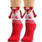 Christmas Stockings Autumn Winter Cotton Magnet Lodestone Hand Tube Socks - www.Shopthatapp.com