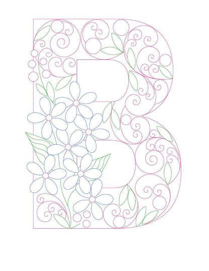 Paper Filigree Painting Kit - Letters - www.Shopthatapp.com