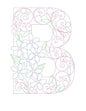 Paper Filigree Painting Kit - Letters - www.Shopthatapp.com