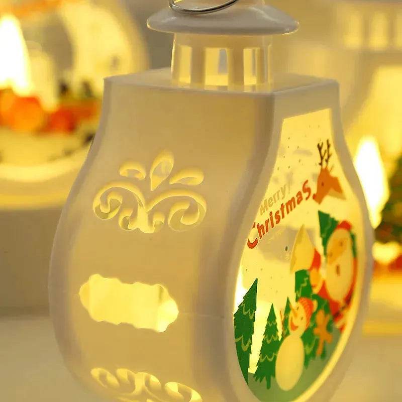 Christmas Candle Lamp Romantic Ornaments - www.Shopthatapp.com