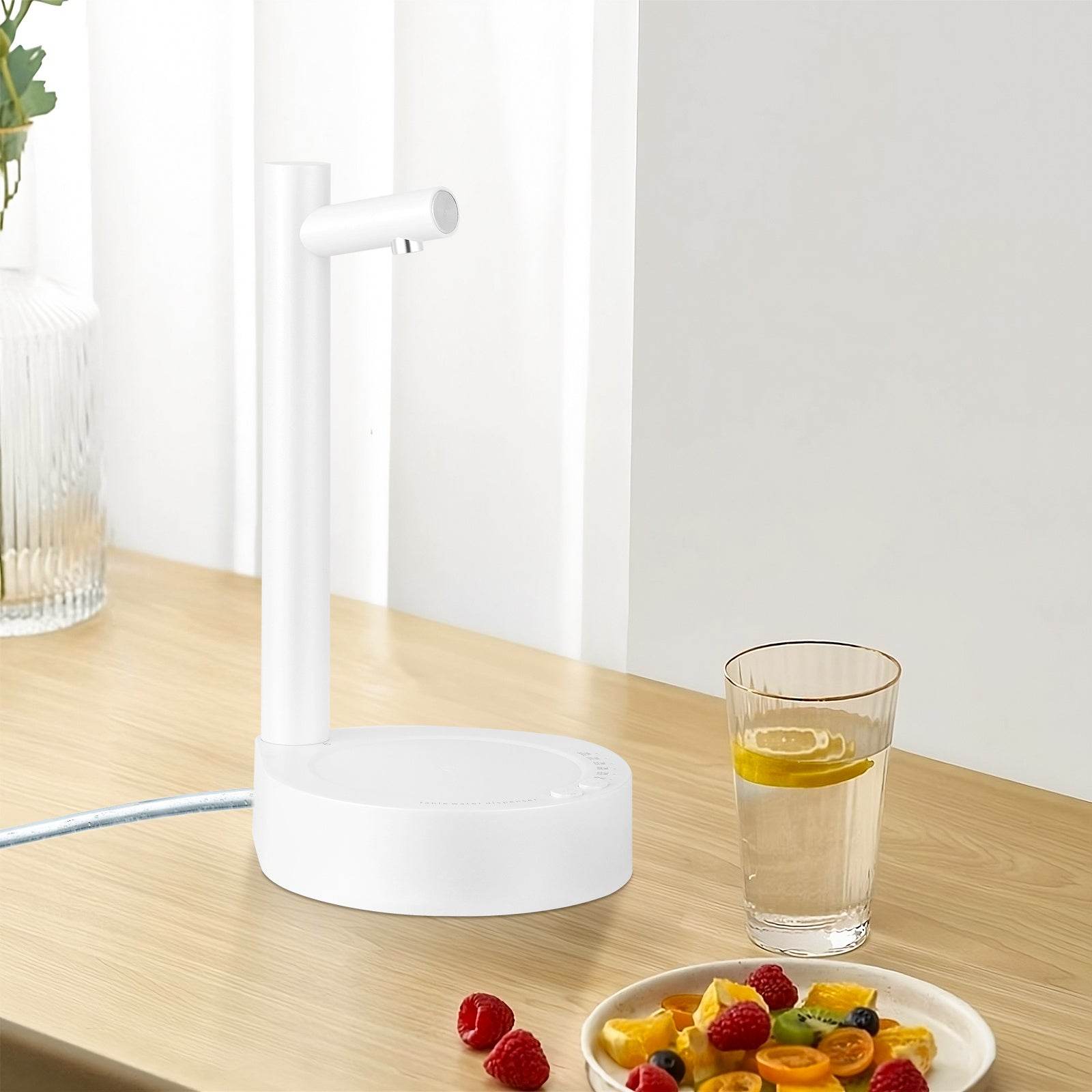Smart Desktop Table Water Dispenser Pump Water Discharge Adjustable Portable Detachable USB Charging - www.Shopthatapp.com