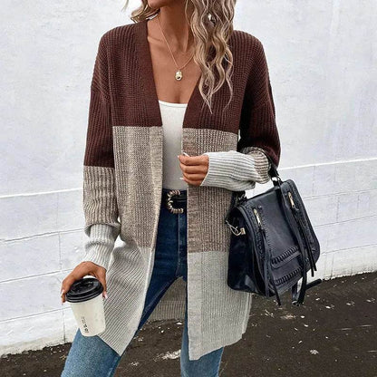 New style Autumn Winter Women Long Knitted Sweater Cardigan - www.Shopthatapp.com