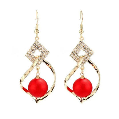 Women's Fashionable Temperamental All-match Pearl drop Earrings - www.Shopthatapp.com