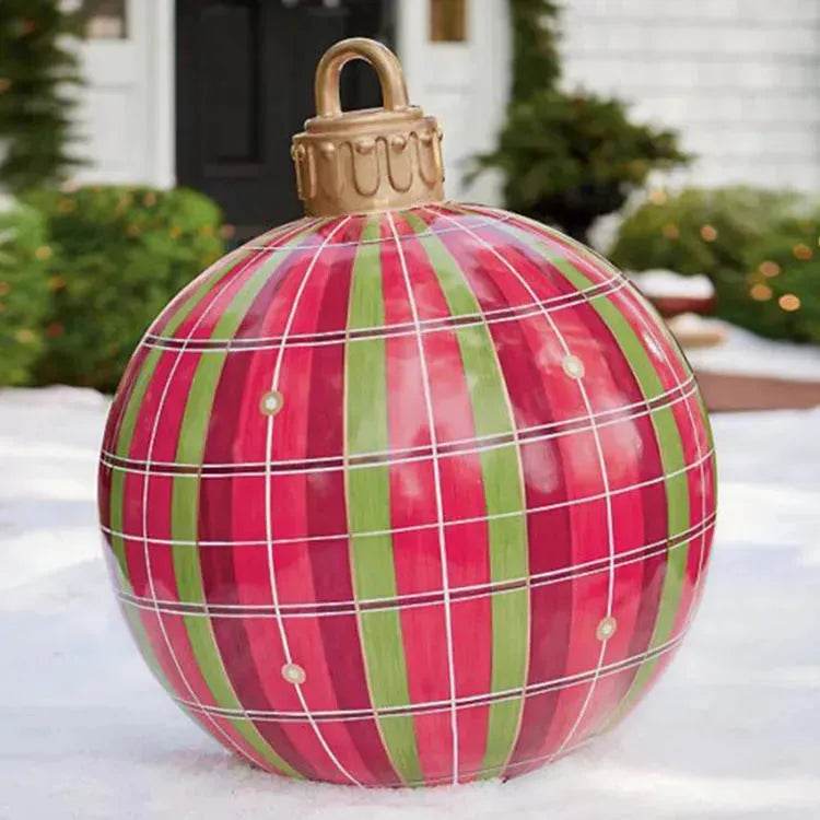 Christmas Ornament Holly Ball Outdoor Tree Decoration Christmas Balls for Yards - www.Shopthatapp.com