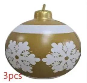 Christmas Ornament Holly Ball Outdoor Tree Decoration Christmas Balls for Yards