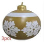 Christmas Ornament Holly Ball Outdoor Tree Decoration Christmas Balls for Yards