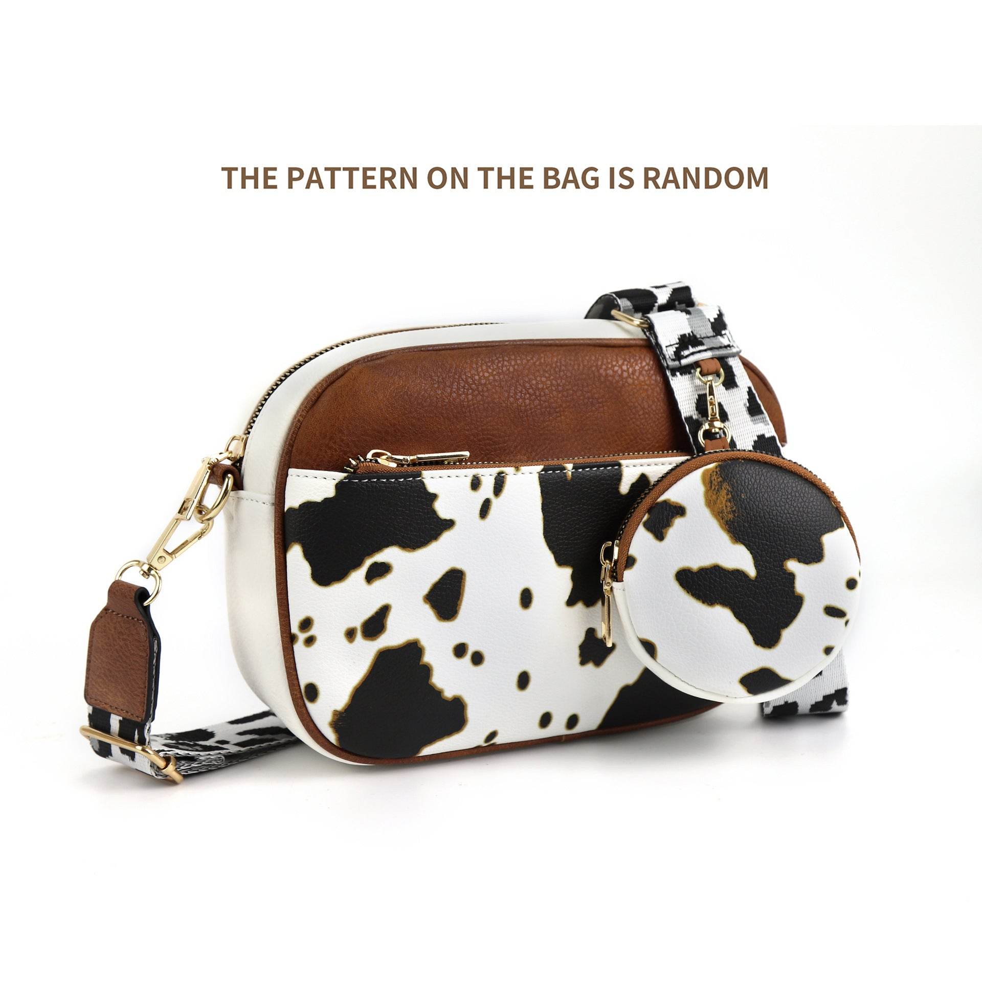 Daily Matching PU Leather Business Commute Zipper Crossbody Bags for women - www.Shopthatapp.com