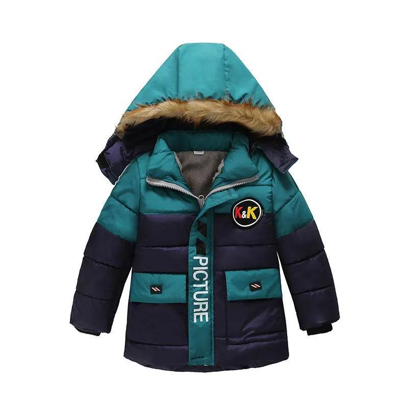 Children's Boys' Thickening Coat - www.Shopthatapp.com
