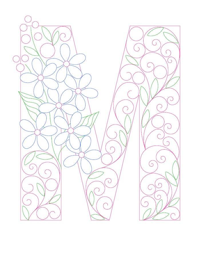 Paper Filigree Painting Kit - Letters - www.Shopthatapp.com