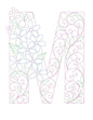 Paper Filigree Painting Kit - Letters - www.Shopthatapp.com