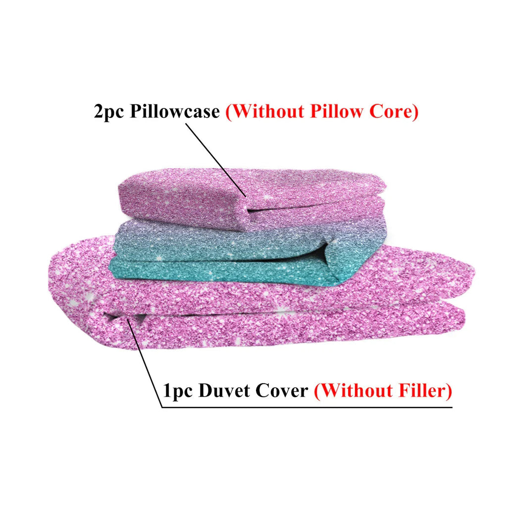 3PCS Ultra Soft Duvet Cover Set For Comforter Star Bedding Set Full Queen King Size - www.Shopthatapp.com