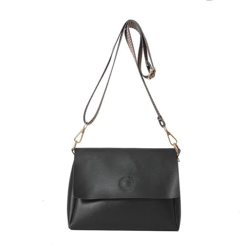 Two-piece Set Large Capacity Leather Totes shoulder Work Commuter Bag - www.Shopthatapp.com