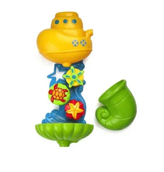 Bath toy duck waterwheel - www.Shopthatapp.com