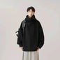 Autumn Winter Oversized Turtleneck Hoodie  Pullover for mens - www.Shopthatapp.com
