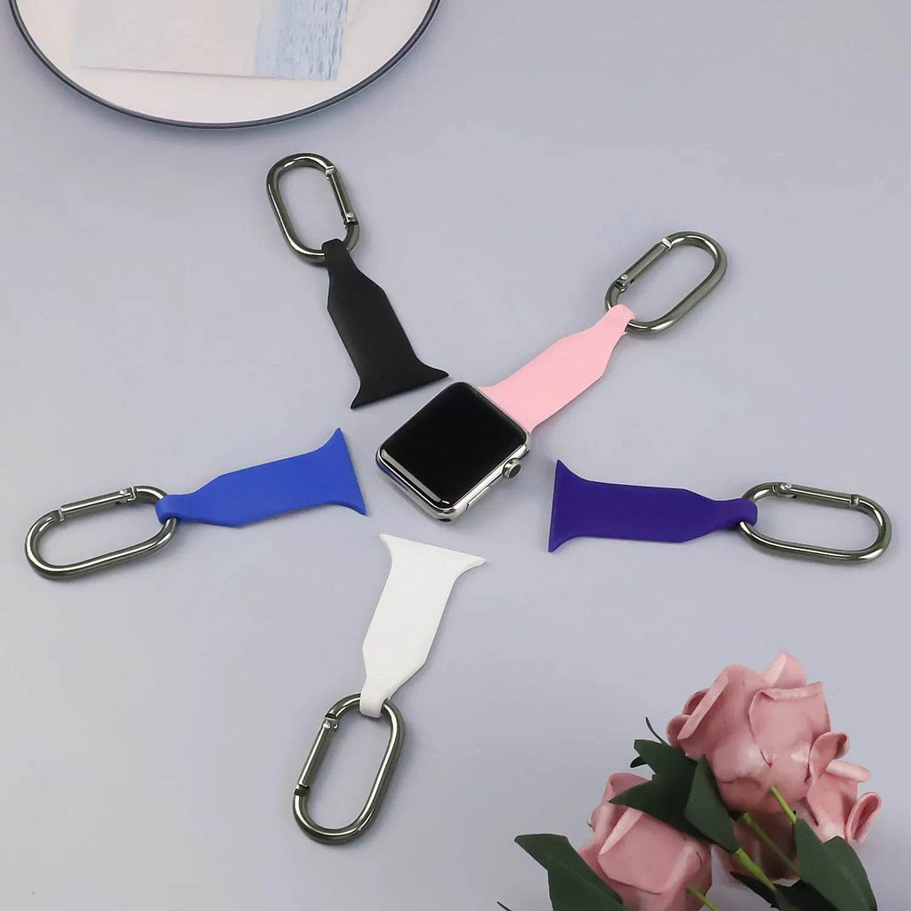 Simple Household Solid Color Silicone Watch Strap - www.Shopthatapp.com