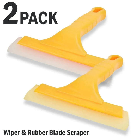 2pc Window Squeegee Shower Cleaner Car Home Glass Wash Water Wiper Ice Scraper - www.Shopthatapp.com #