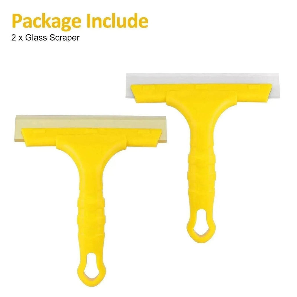2pc Window Squeegee Shower Cleaner Car Home Glass Wash Water Wiper Ice Scraper - www.Shopthatapp.com