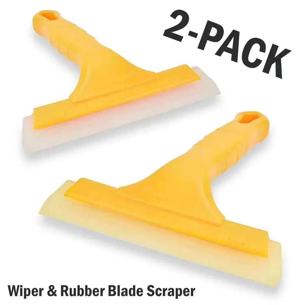 2pc Window Squeegee Shower Cleaner Car Home Glass Wash Water Wiper Ice Scraper - www.Shopthatapp.com