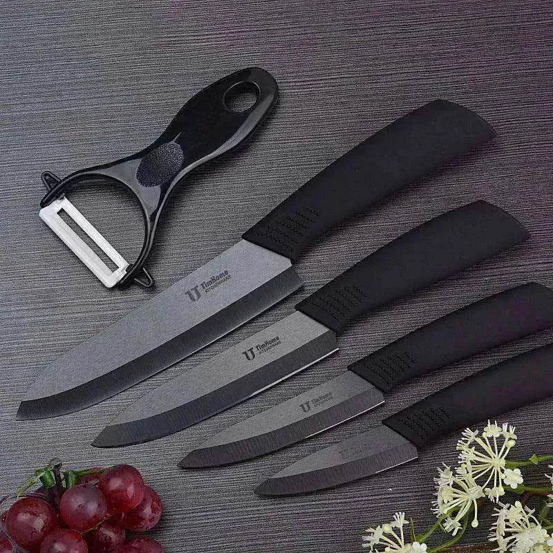 3 4 5 6 Inch Ceramic Fruit Knife Ceramic Melon Planer Set - www.Shopthatapp.com