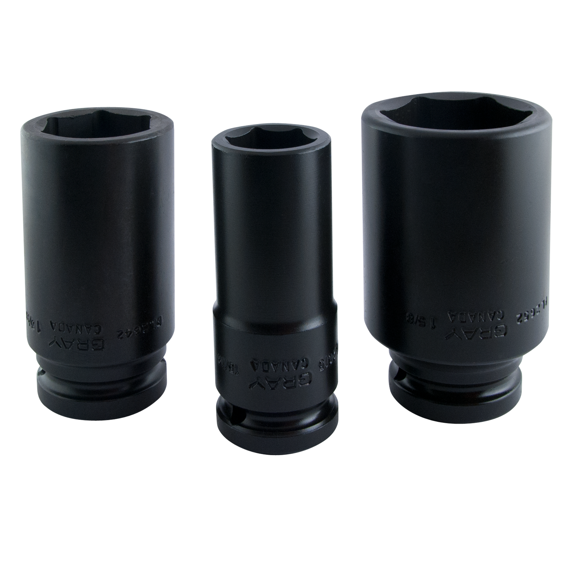 3/4" Dr. 10 Piece 6 Point Deep SAE Impact Socket Set - www.Shopthatapp.com #