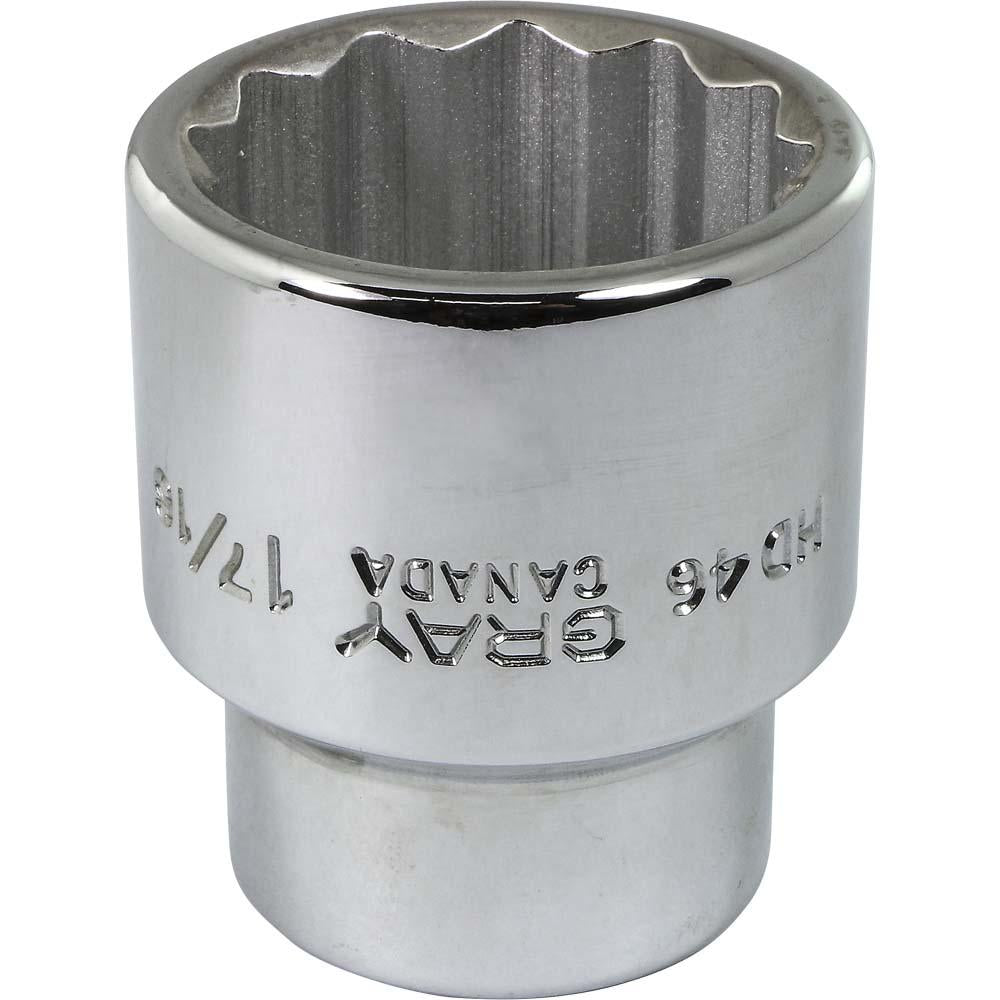 3/4" Drive 12 Point Standard Length Sockets - www.Shopthatapp.com #