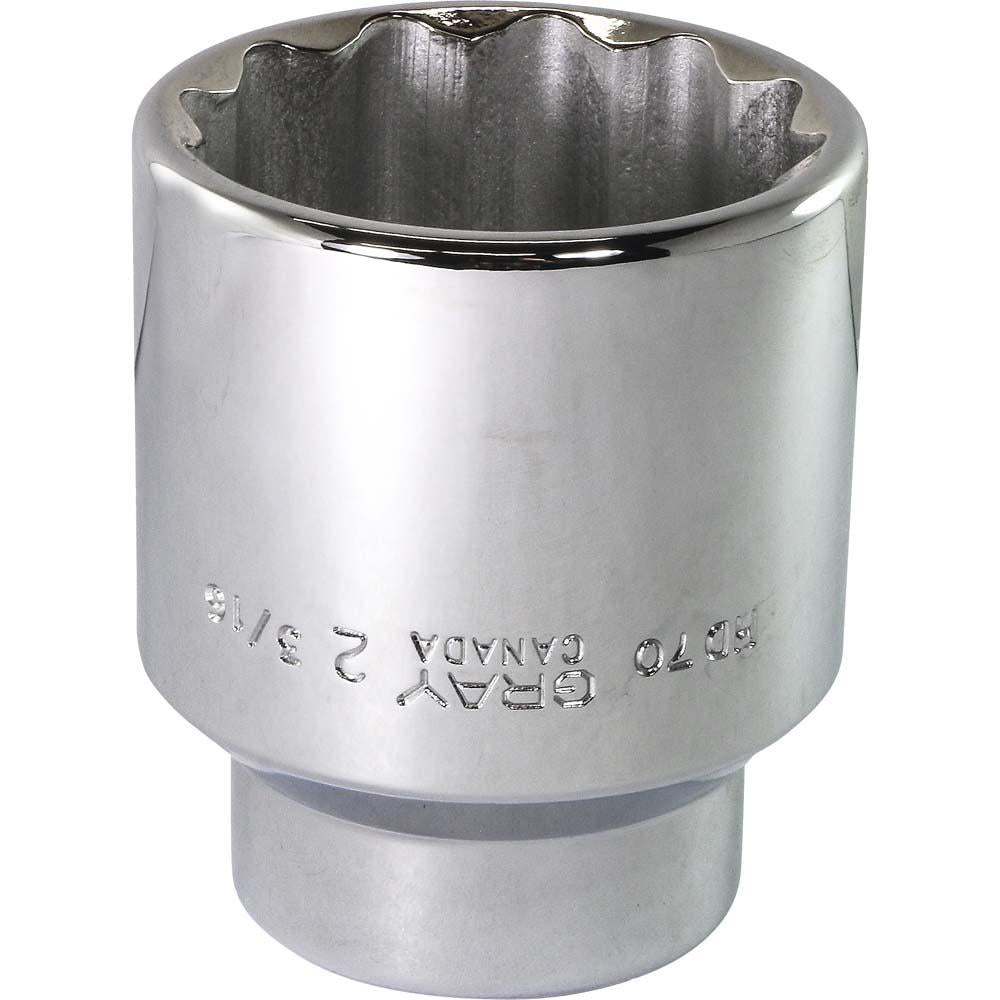 3/4" Drive 12 Point Standard Length Sockets - www.Shopthatapp.com #