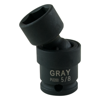 3/8" Dr. 5 Piece 6 Point SAE Impact Universal Joint Socket Set - www.Shopthatapp.com #