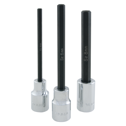 3/8" Dr. 6 Piece Metric Extra Long Hex Head Socket Set - www.Shopthatapp.com #