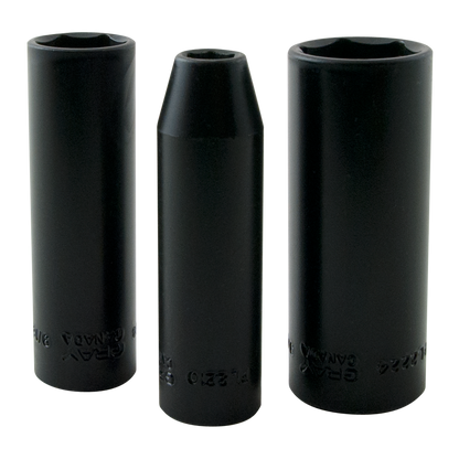 3/8" Dr. 8 Piece 6 Point Deep SAE Impact Socket Set - www.Shopthatapp.com #