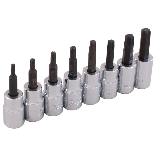 3/8" Dr. 8 Piece Torx® Head Socket Set - www.Shopthatapp.com #