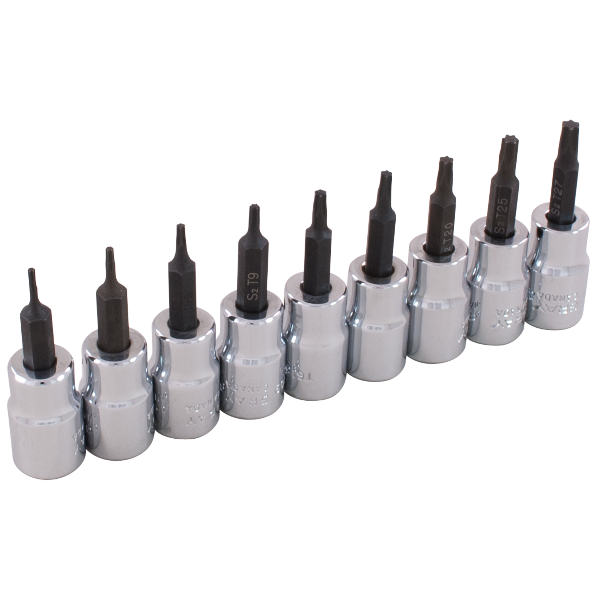 3/8" Dr. 9 Piece Torx® Head Socket Set - www.Shopthatapp.com #