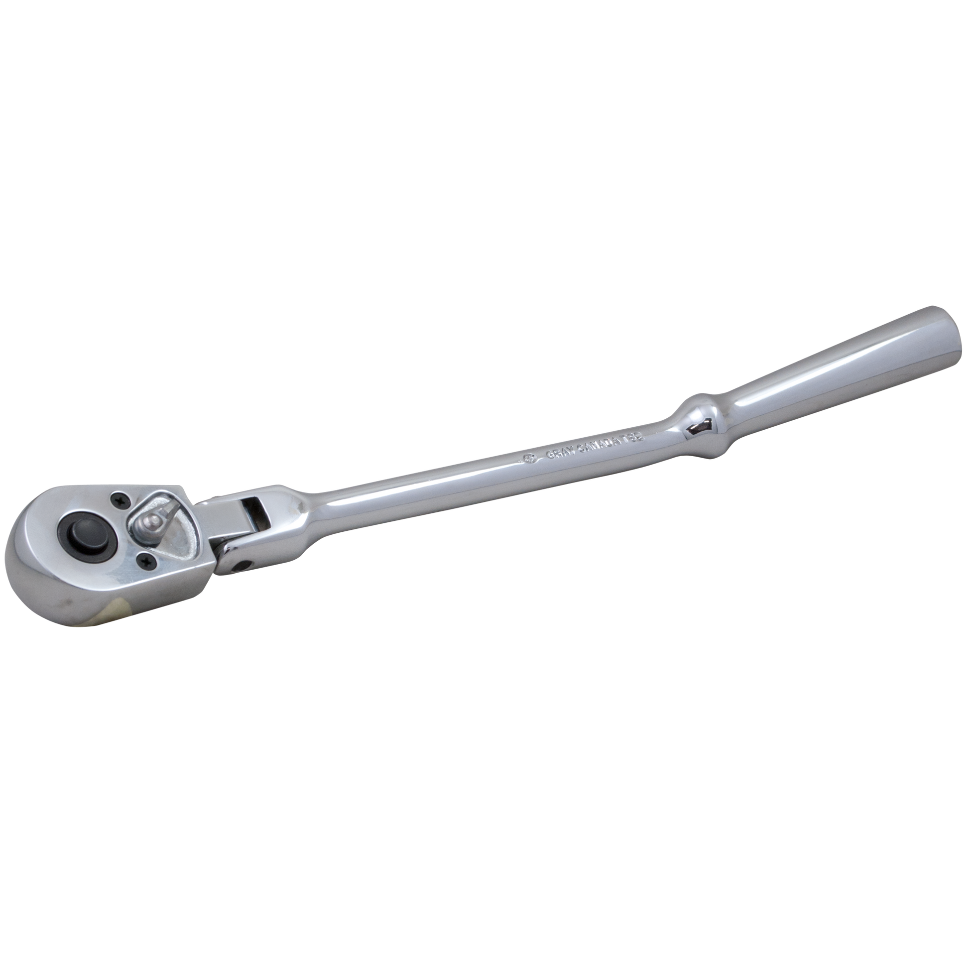 3/8" Drive Reversible Ratchet With Flexible Head & Bent Handle - www.Shopthatapp.com #