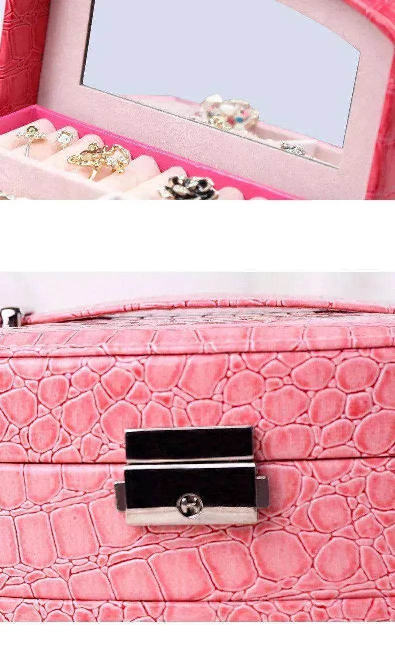 3 Layers Leather Luxury Jewelry Boxes - www.Shopthatapp.com