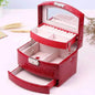 3 Layers Leather Luxury Jewelry Boxes - www.Shopthatapp.com