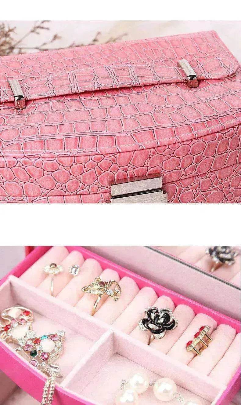 3 Layers Leather Luxury Jewelry Boxes - www.Shopthatapp.com