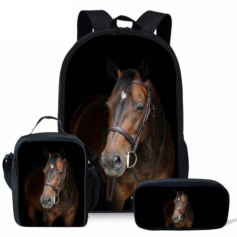 3 in 1 Matching Preschool Backpack Lunchbox Set Stationary Bag - www.Shopthatapp.com #