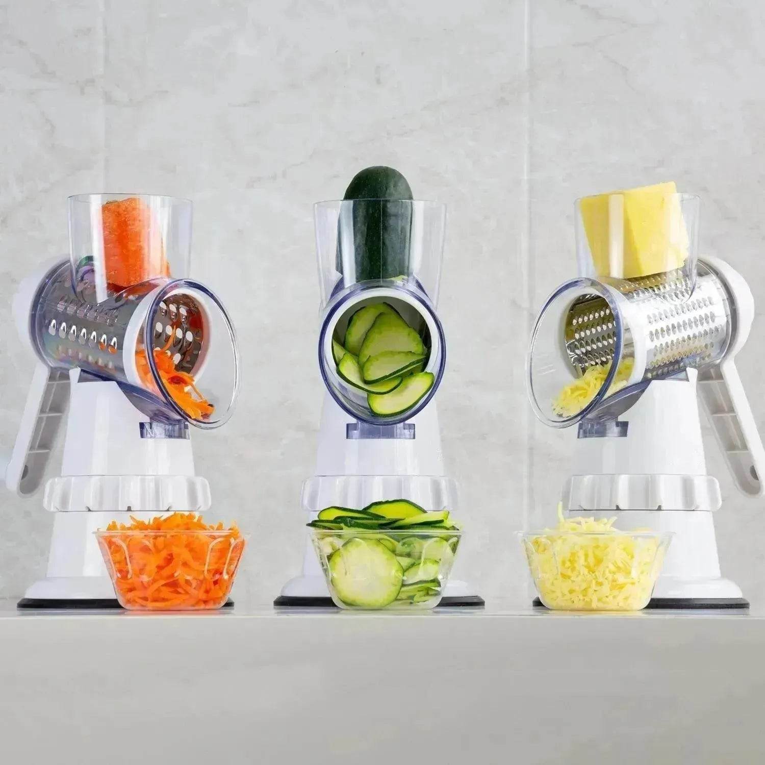 3 In 1 Vegetable Slicer Manual Kitchen Accessories Grater  shredder For Vegetable Cutter chopper Home Kitchen Supplies Kitchen Gadgets - www.Shopthatapp.com