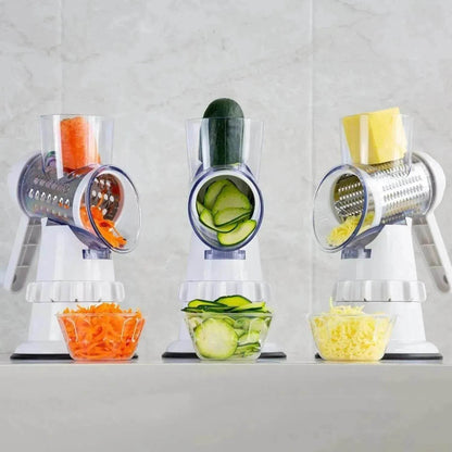 3 In 1 Vegetable Slicer Manual Kitchen Accessories Grater  shredder For Vegetable Cutter chopper Home Kitchen Supplies Kitchen Gadgets - www.Shopthatapp.com