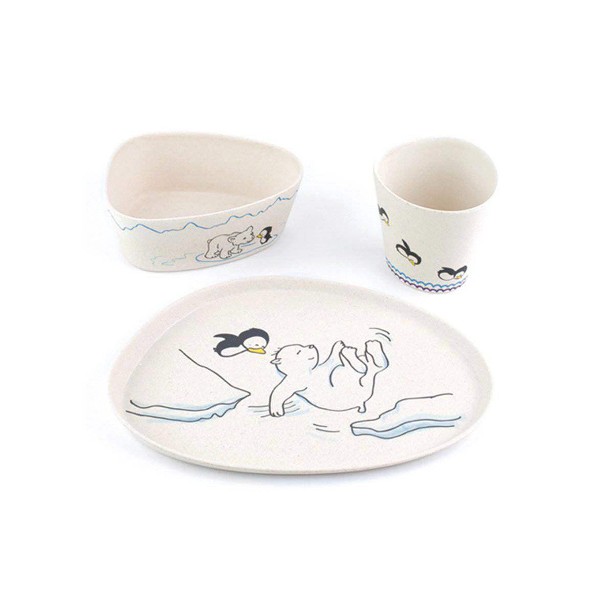 Peterson 3-Piece Children's Plate Set with Fun Designs - www.Shopthatapp.com