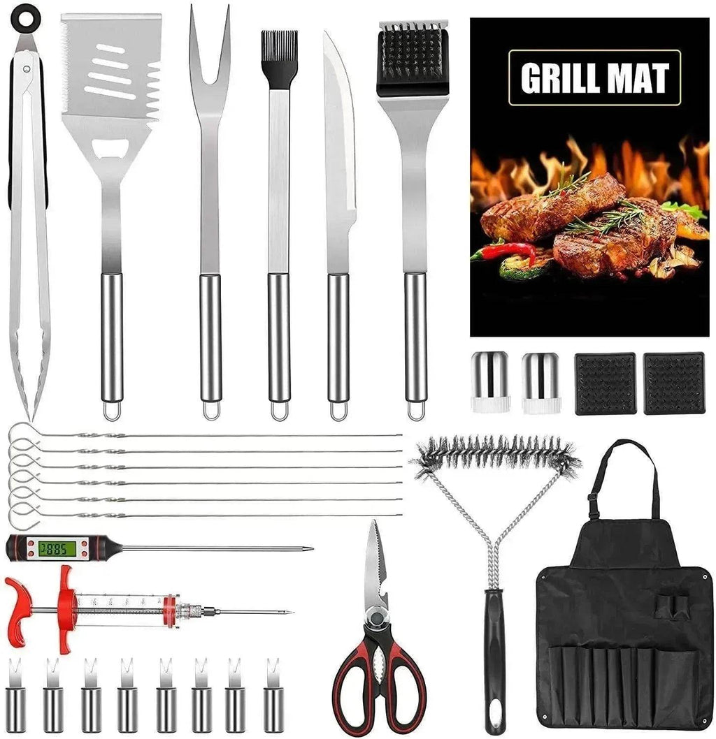 30-piece Set Of Skirt Bag Baking Set BBQ Tools Combination Apron Gift Set - www.Shopthatapp.com
