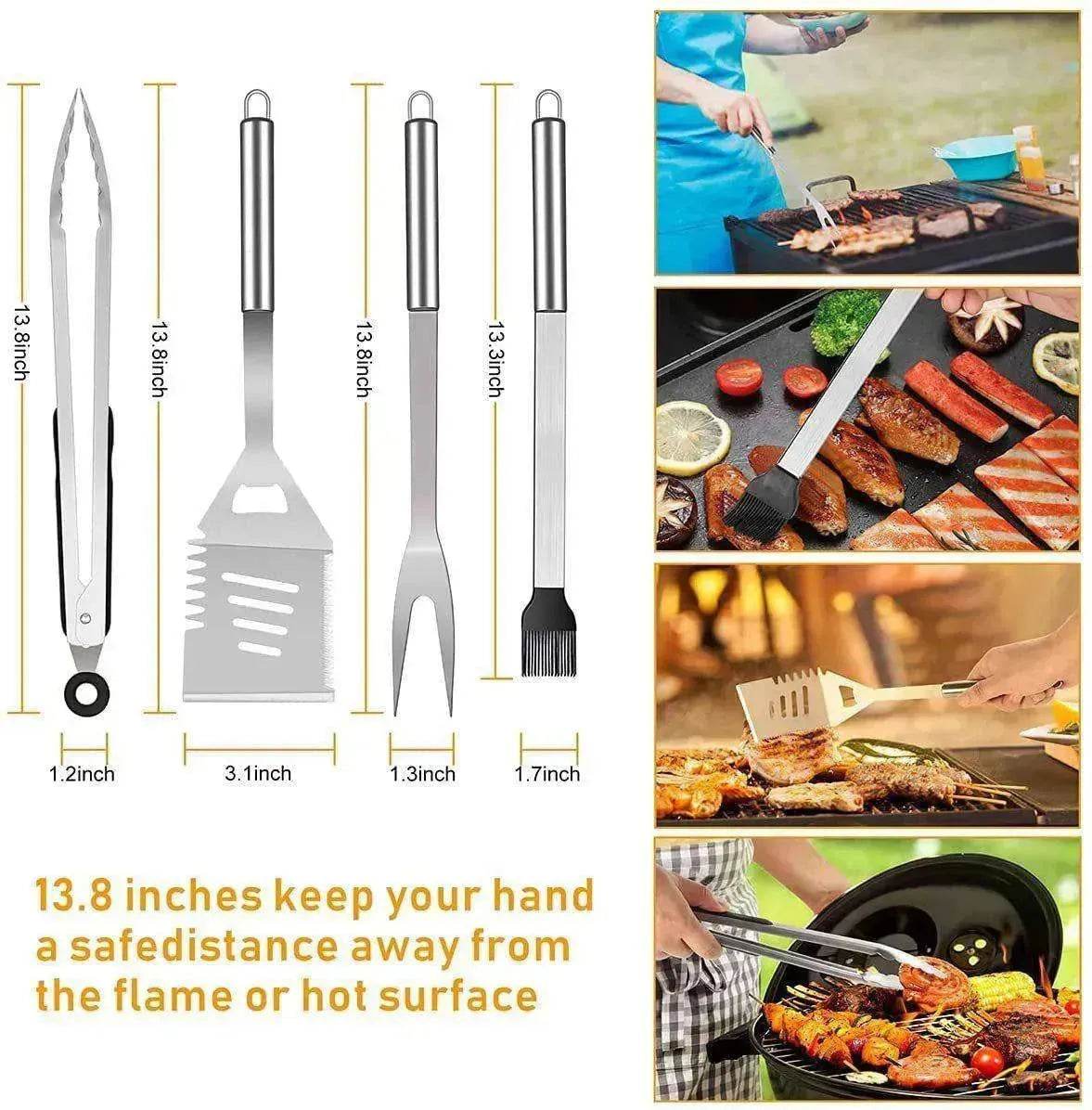 30-piece Set Of Skirt Bag Baking Set BBQ Tools Combination Apron Gift Set - www.Shopthatapp.com