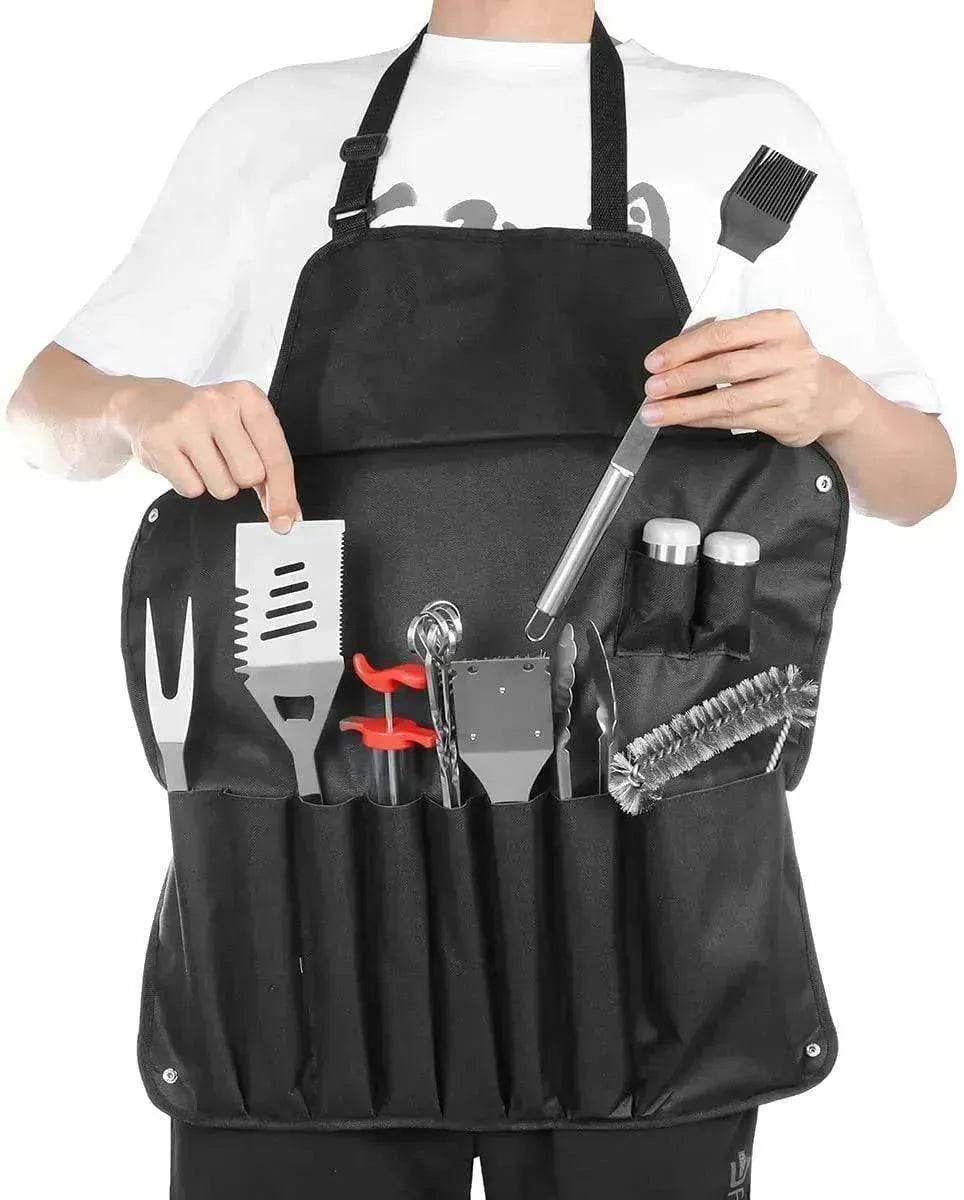 30-piece Set Of Skirt Bag Baking Set BBQ Tools Combination Apron Gift Set - www.Shopthatapp.com