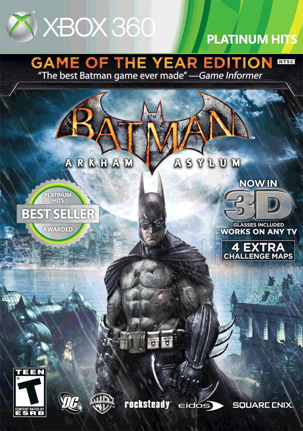 Batman: Arkham Asylum - Game of the Year Edition (usagé) - www.Shopthatapp.com