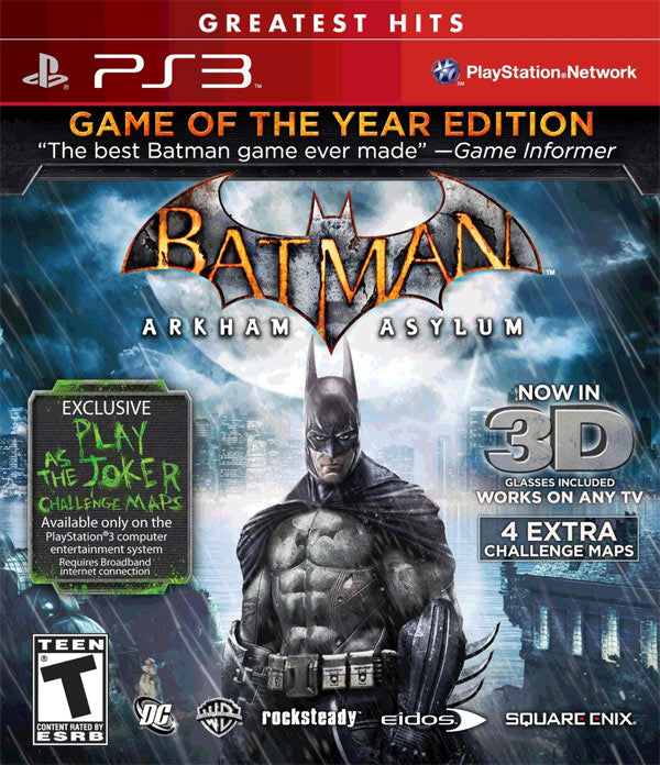 Batman Arkham Asylum [Game of the Years Edition] (usagé) - www.Shopthatapp.com