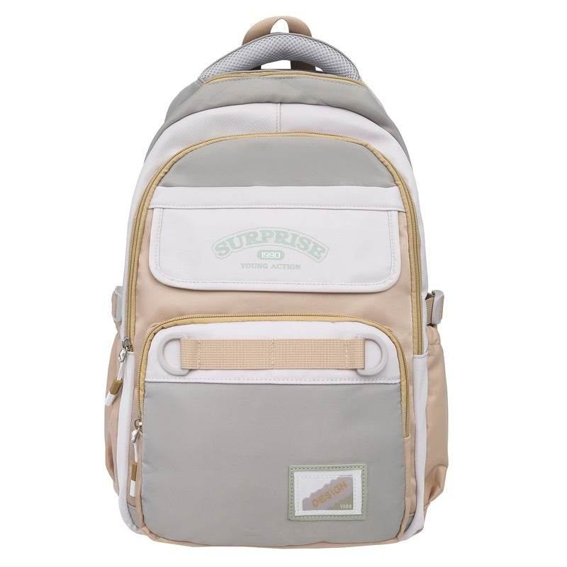 College Style Backpack Student Leisure Travel Large Capacity Backpack - www.Shopthatapp.com